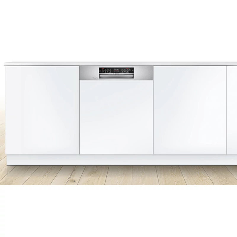 Bosch SMI6ECS57E beépíthető mosogatógép nemesacél