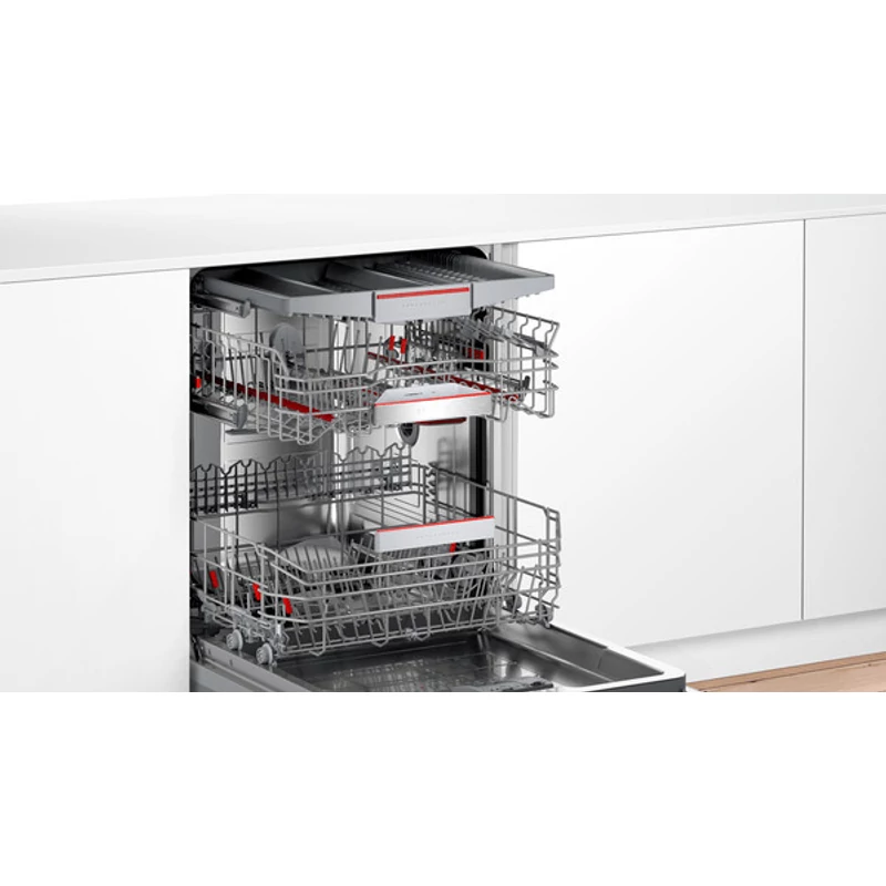 Bosch SMV6ZCX19E teljesen beépíthető mosogatógép PerfectDry Zeolith TimeLight Serie6