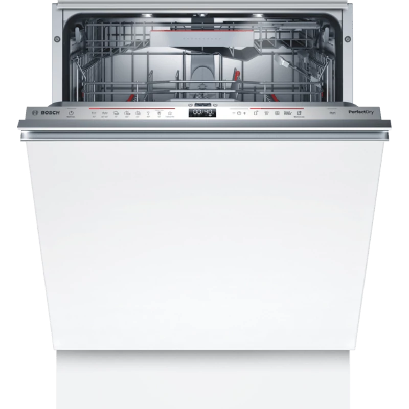 Bosch SMV6ZDX49E teljesen beépíthető mosogatógép PerfectDry Zeolith TimeLight 3. kosár Serie6
