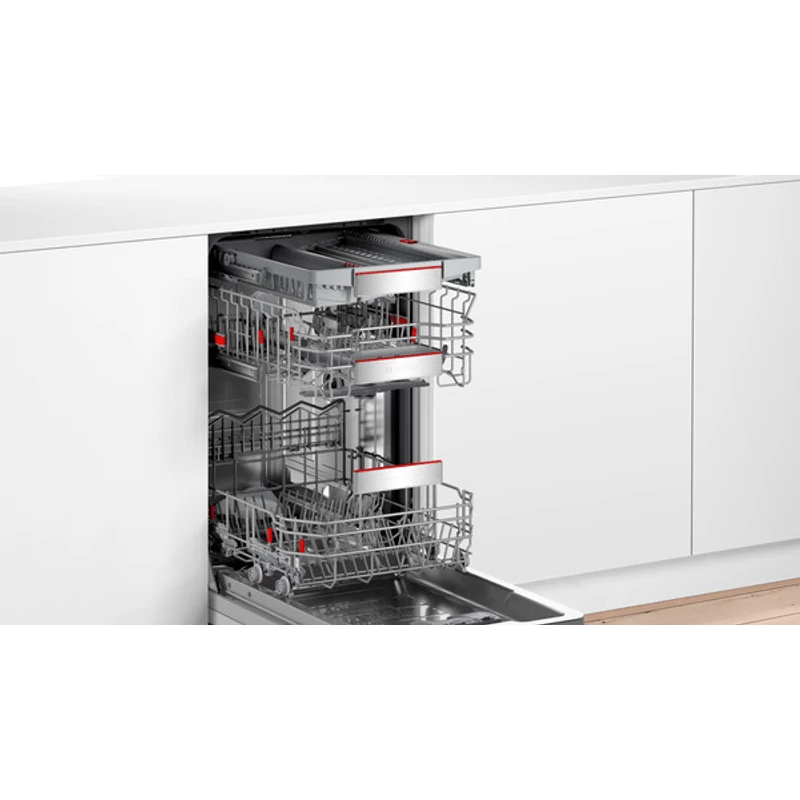 Bosch SPI6ZMS35E beépíthető mosogatógép nemesacél
