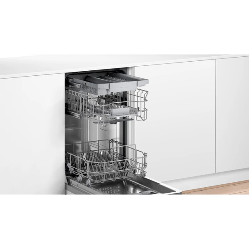 Bosch SPU2XMS01E aláépíthető mosogatógép nemesacél 45cm Serie2