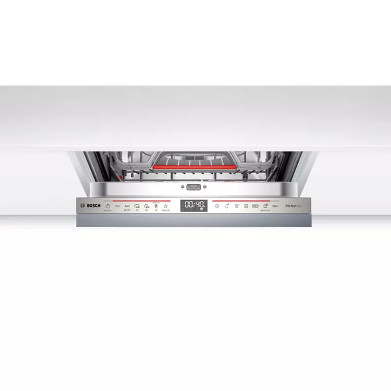 Bosch SPV6EMX05E teljesen beépíthető mosogatógép EfficientDry szárítás TimeLight 45cm Serie6