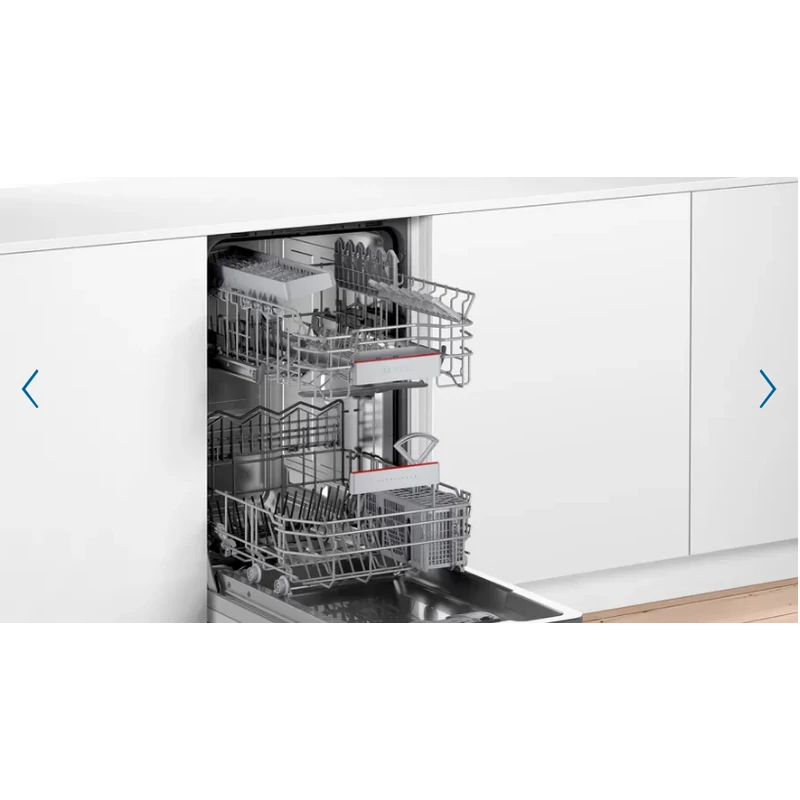 Bosch SRI4HKS53E beépíthető mosogatógép nemesacél 45cm Serie4
