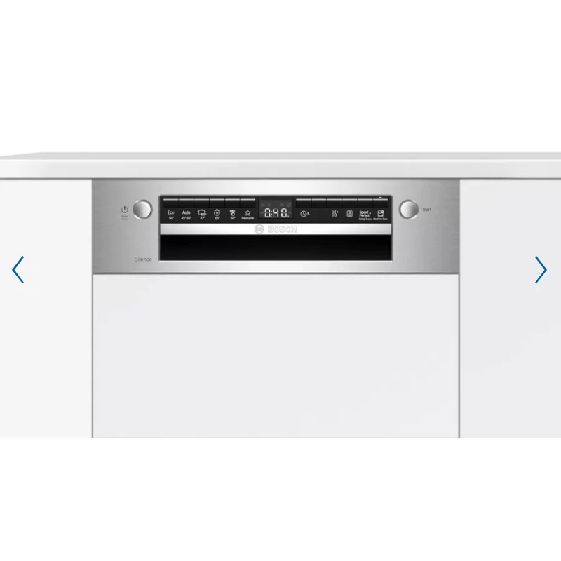 Bosch SRI4HKS53E beépíthető mosogatógép nemesacél 45cm Serie4