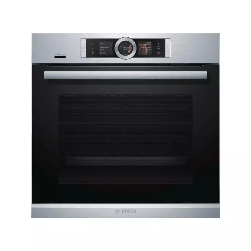 Bosch HRG6769S6 beépíthető sütő gőzfunkcióval Home Connect nemesacél Serie8