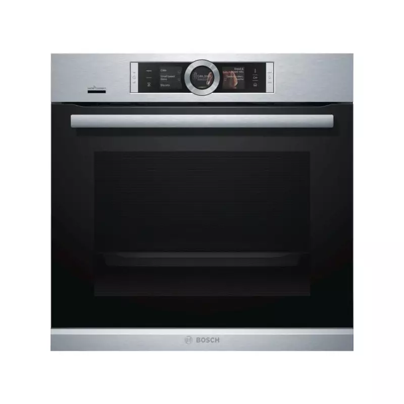 Bosch HSG636XS6 beépíthető gőzsütő Home Connect nemesacél EcoClean hátfal Serie8