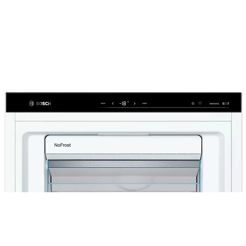 Bosch GSN58AWDV fagyasztószekrény NoFrost fehér 365L D osztály 191x70x78cm Serie6