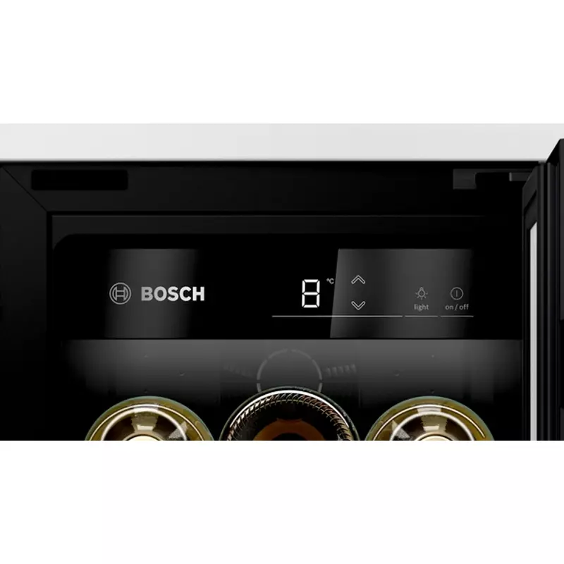 Bosch KUW20VHF0 beépíthető borhűtő 21 palackos Serie6