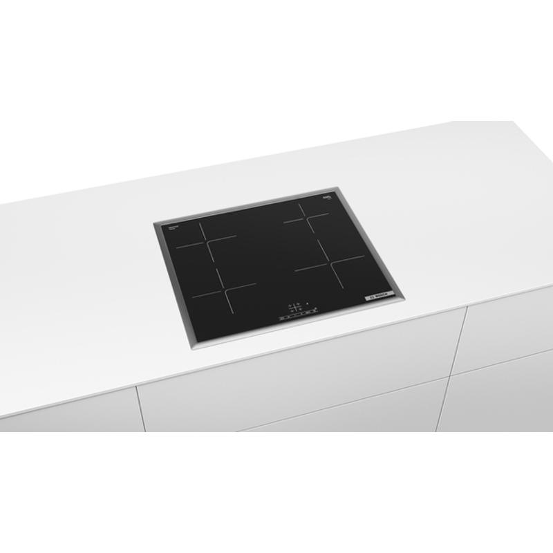 Bosch PUE64KBB5E beépíthető indukciós főzőlap keretes 4,6kW Serie4