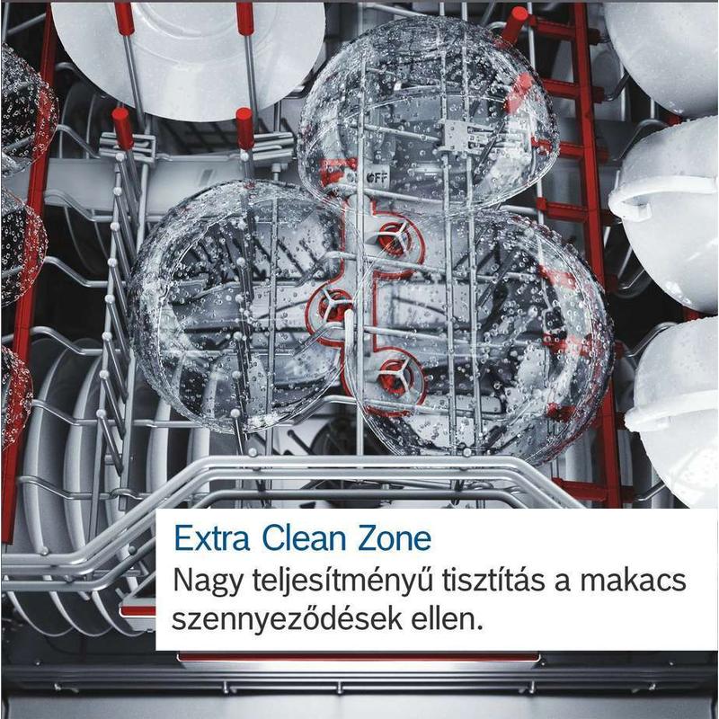 Bosch SMV6ECX57E teljesen beépíthető mosogatógép TimeLight D energiaosztály Serie6