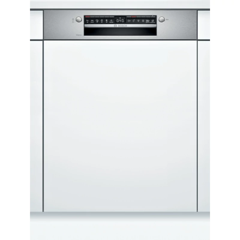 Bosch SMI4HVS33E beépíthető mosogatógép nemesacél Serie4