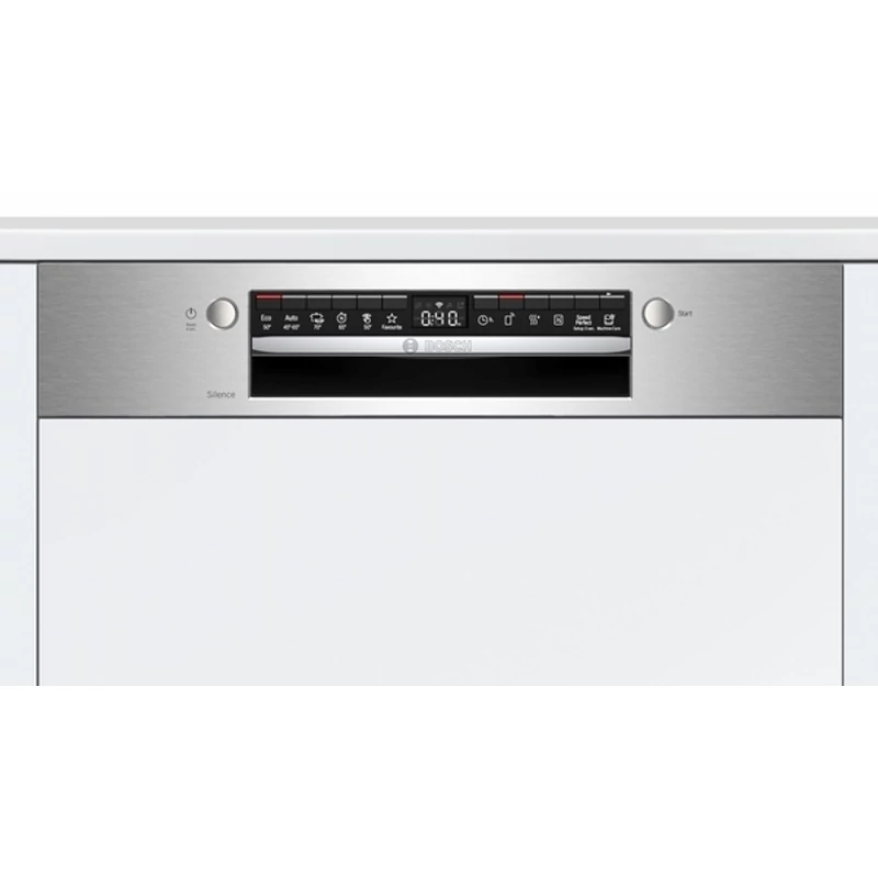 Bosch SMI4ITS10E beépíthető mosogatógép nemesacél 60cm Serie4