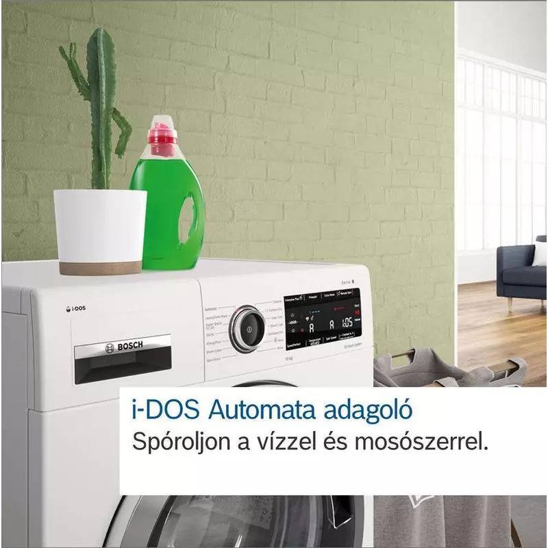 Bosch WGB256A2BY mosógép i-DOS 10kg 1600f/p Serie8