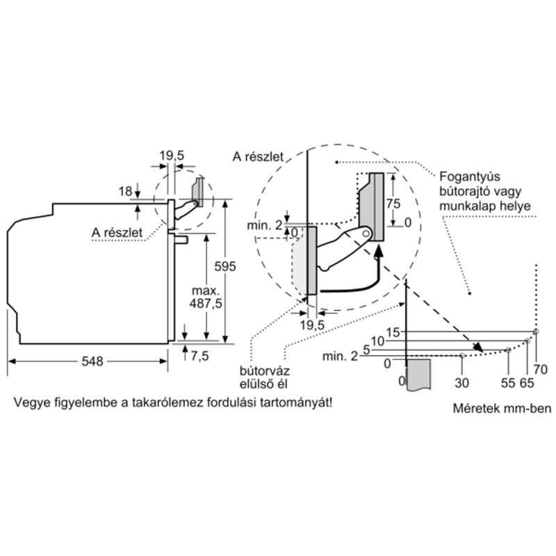 Bosch HNG6764S1 beépíthető sütő mikrohullámmal AddedSteam gőzzel pirolítikus Serie8