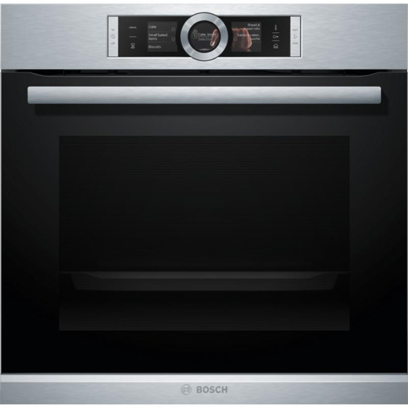 Bosch HSG636ES1 beépíthető gőzsütő nemesacél 3TFT EcoClean hátfal Serie8