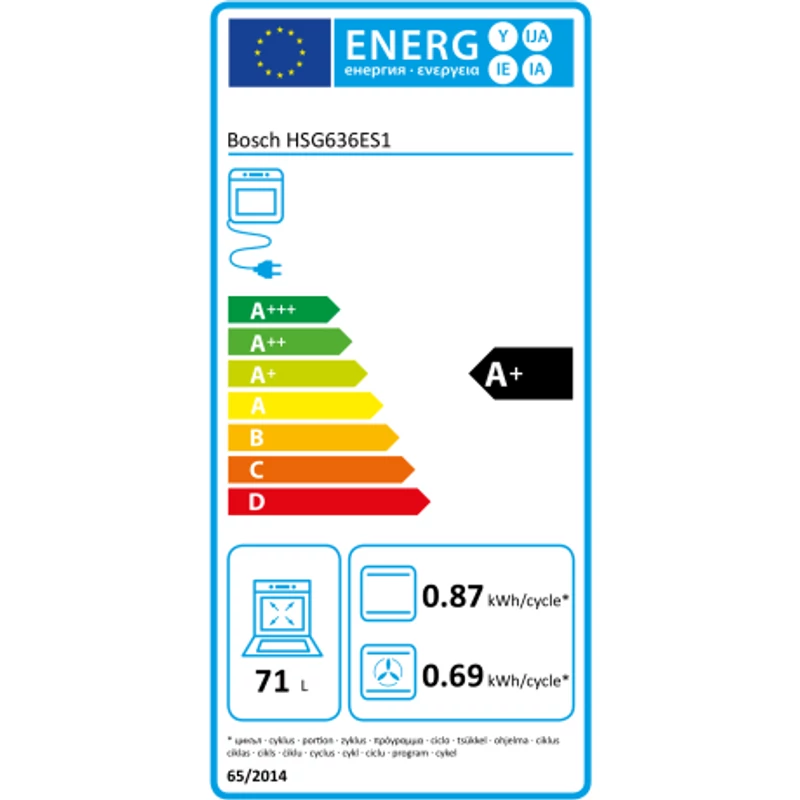 Bosch HSG636ES1 beépíthető gőzsütő nemesacél 3TFT EcoClean hátfal Serie8