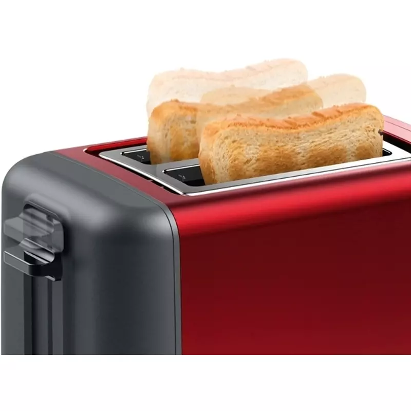 Bosch TAT3P424 DesignLine kenyérpirító vörös