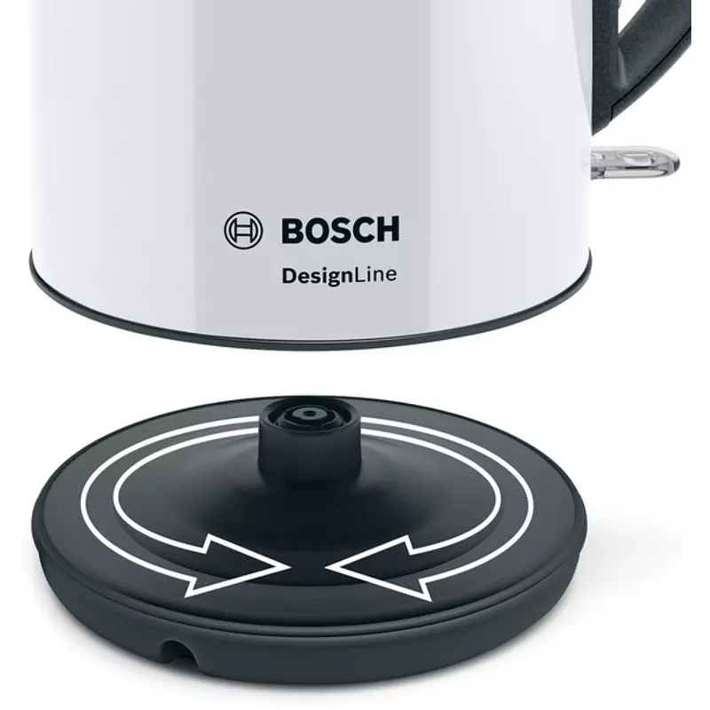 Bosch TWK3P421 DesignLine vízforraló 1,7L fehér
