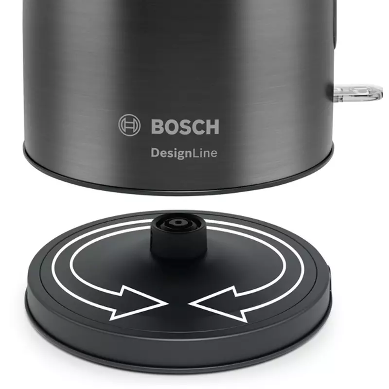 Bosch TWK5P475 DesignLine vízforraló 1,7L grafit