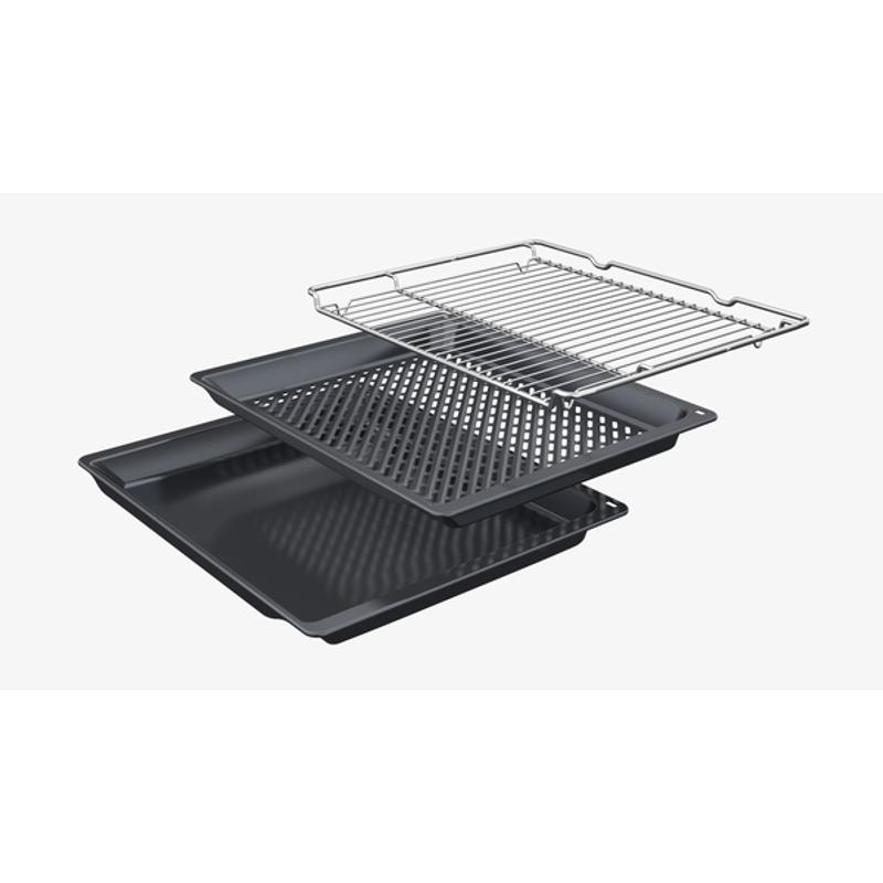 Bosch HBG7721B2 beépíthető sütő TFT-TouchDisplay AirFry Home Connect pirolítikus tiszítás fekete Serie8