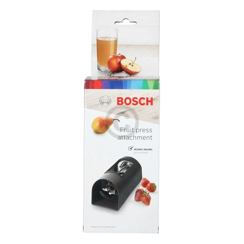 Bosch MUZ45FV2 gyümölcs- és paradicsompasszírozó MUM4 MUM5 és MUM Serie2 robotgépek húsdarálójához