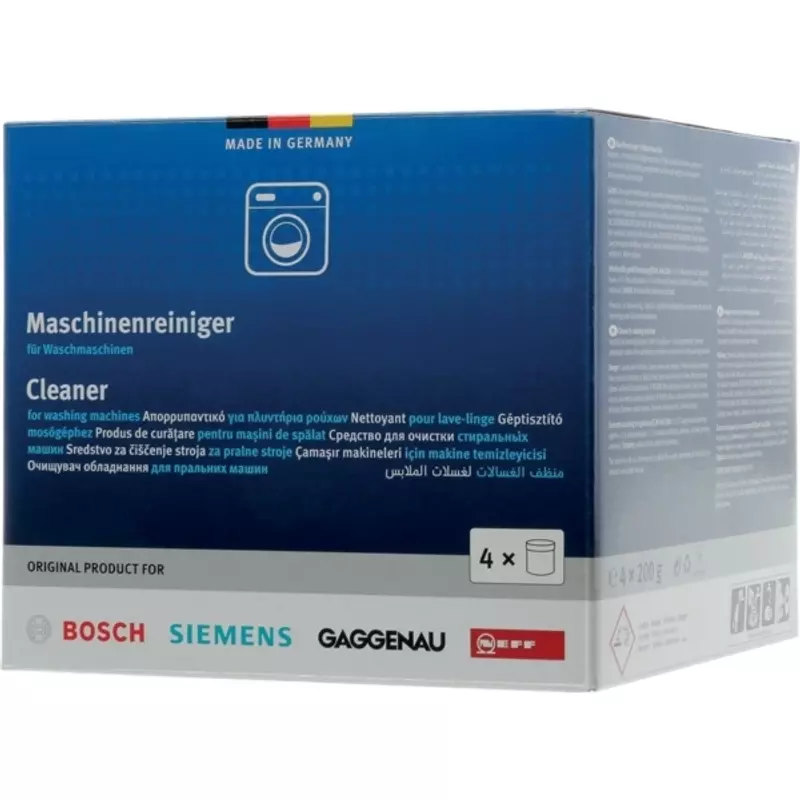 Bosch 00311930 mosógéptisztító por 4x200g