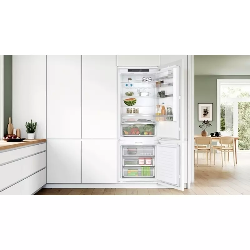 Bosch KBN96ADD0 XXL beépíthető alulfagyasztós hűtő NoFrost Home Connect SoftClose laposzsanér 194x71x55cm Serie6