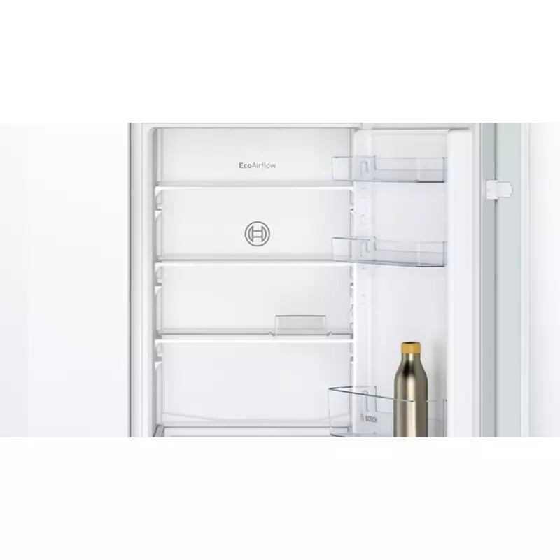 Bosch KIN86NSE0 beépíthető alulfagyasztós hűtő NoFrost csúszózsanér 178cm Serie2