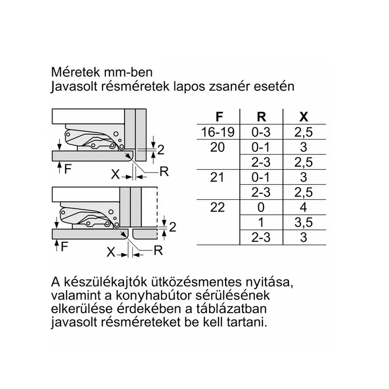 Bosch KBN96ADD0 XXL beépíthető alulfagyasztós hűtő NoFrost Home Connect SoftClose laposzsanér 194x71x55cm Serie6