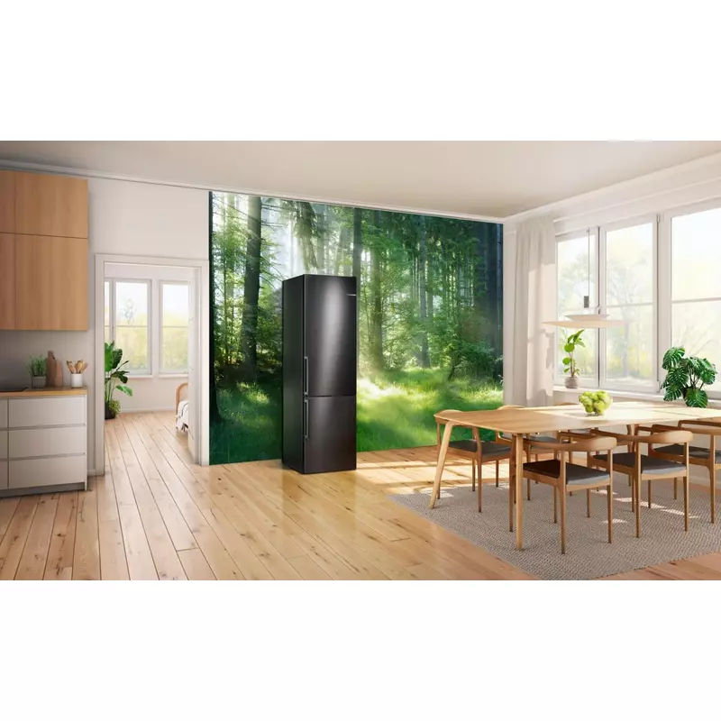 Bosch KGN49OXBT alulfagyasztós hűtő NoFrost Black stainless steel 203x70x67cm Serie4