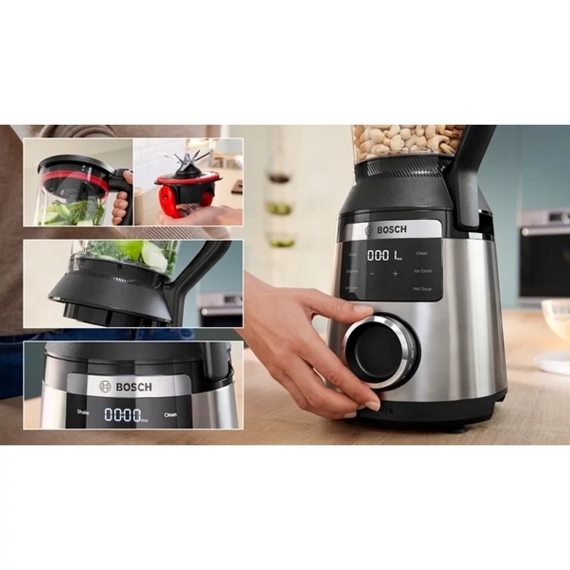 Bosch MMB6762M VitaPower turmixgép 1800W nemesacél Serie6