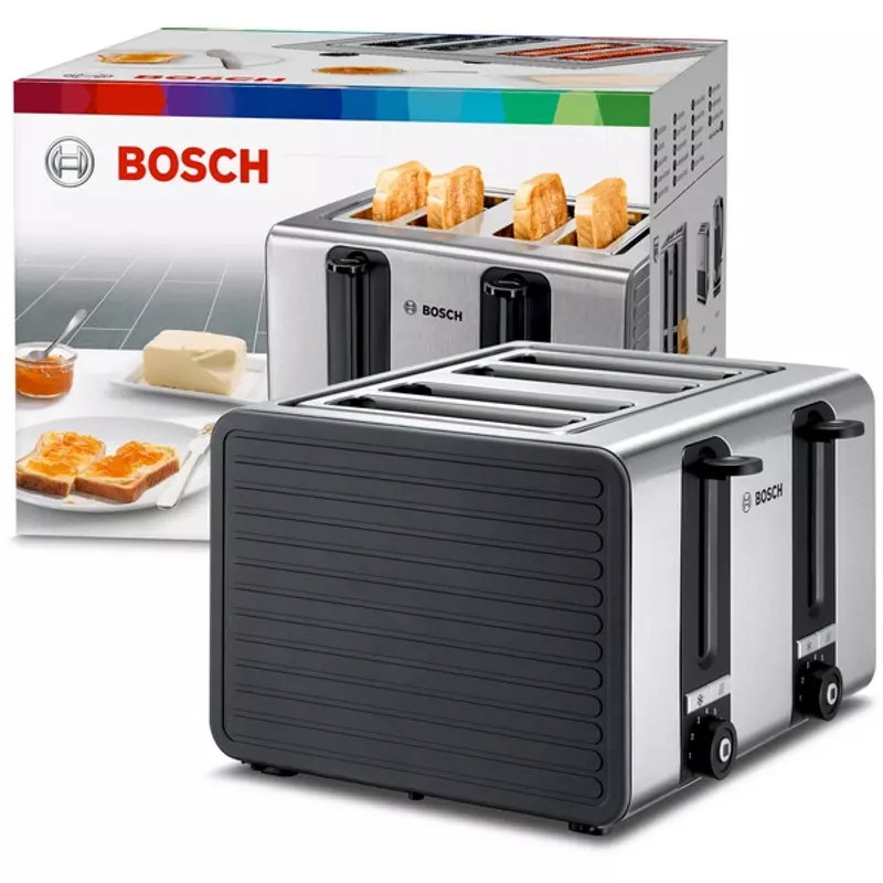 Bosch TAT7S45 kenyérpirító 4 szeletes grafit