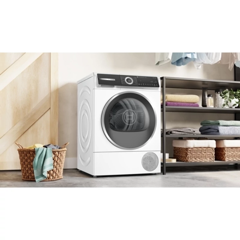 Bosch WQH245B4BY hőszivattyús szárítógép fekete-inox ajtó 9kg A+++ Serie6