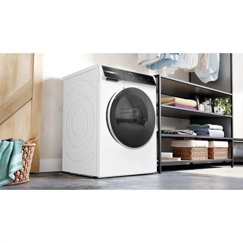 Bosch WRB247CNBY hőszivattyús szárítógép Home Connect fekete-inox ajtó A osztály 9kg Serie8