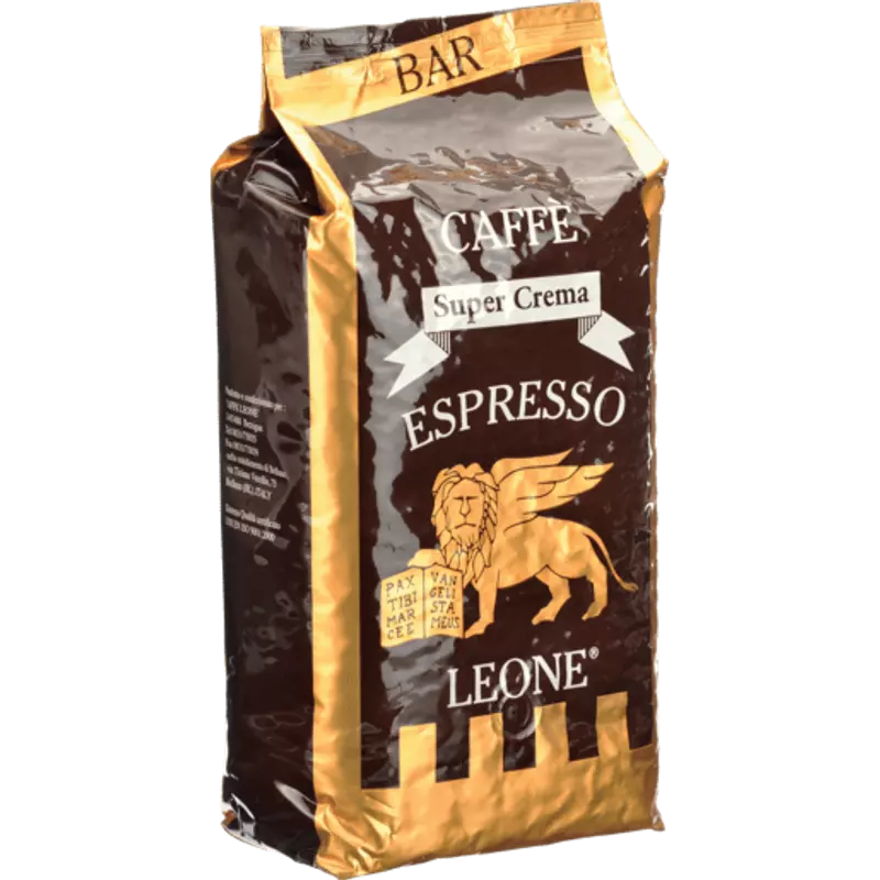 Caffe Leone Super Crema eszpresszó kávébab 1kg 00461642