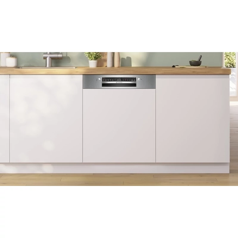 Bosch SMI2HVS06E beépíthető mosogatógép nemesacél Serie2