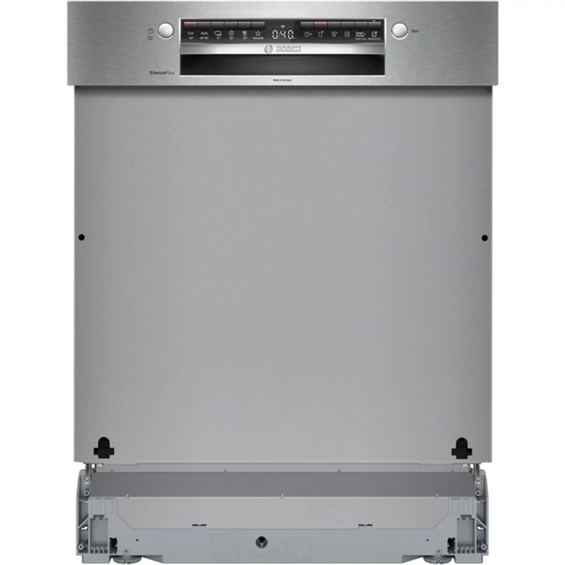 Bosch SMI4HCS07E beépíthető mosogatógép nemesacél Serie4