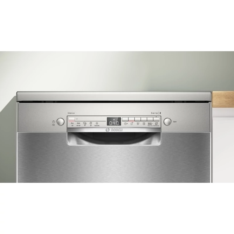 Bosch SMS2HVI06E szabadonálló mosogatógép inox 60cm Serie2