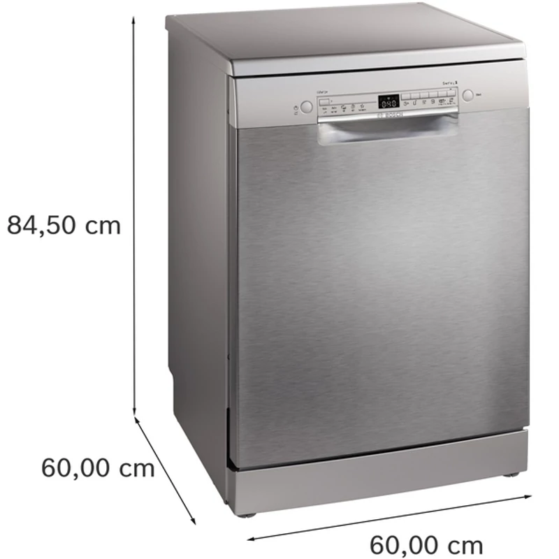 Bosch SMS2HVI06E szabadonálló mosogatógép inox 60cm Serie2