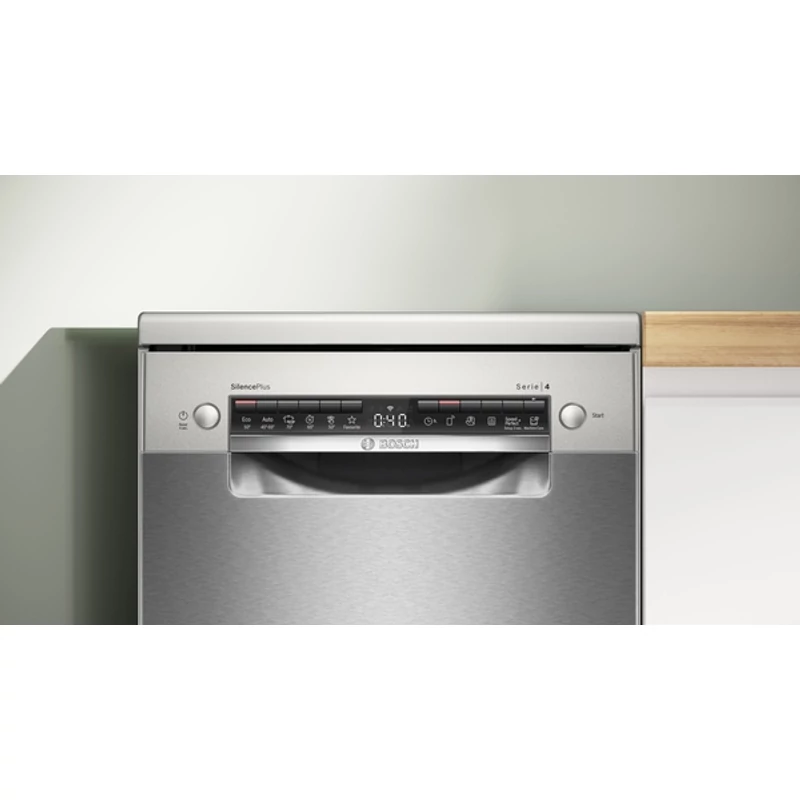 Bosch SPS4EMI17E szabadonálló mosogatógép inox 45cm Serie4