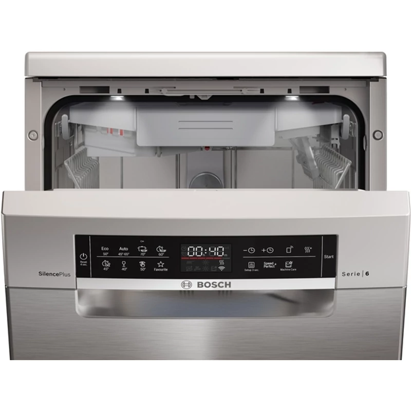Bosch SPS6EMI21E szabadonálló mosogatógép inox 45cm Serie6