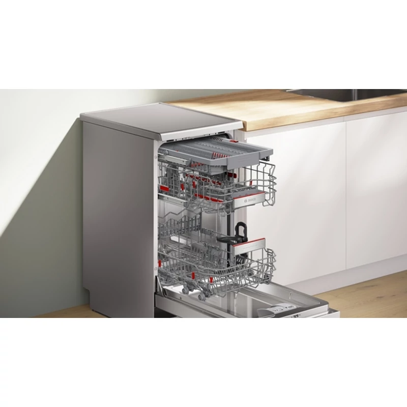 Bosch SPS6EMI21E szabadonálló mosogatógép inox 45cm Serie6