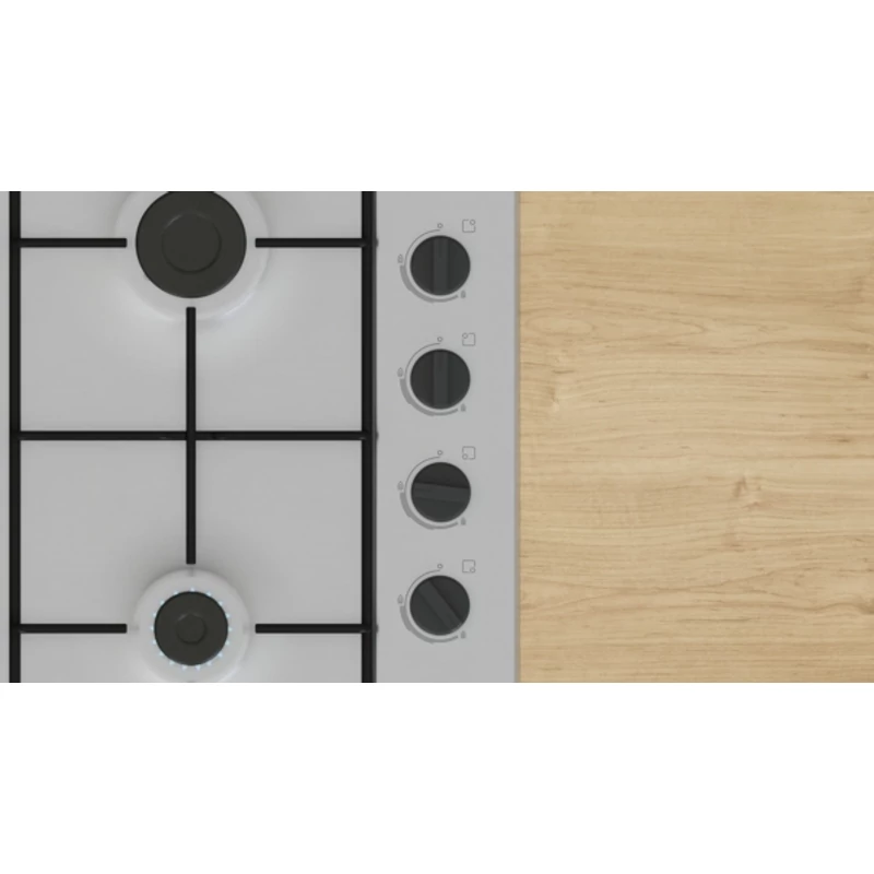 Bosch PBP6B5K80H beépíthető gázfőzőlap nemesacél 60cm Serie2