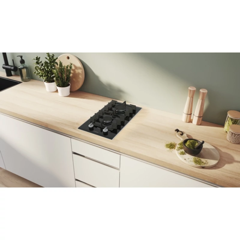Bosch PRB3A6I40 beépíthető domino gázlap üvegkerámia 30cm Serie8