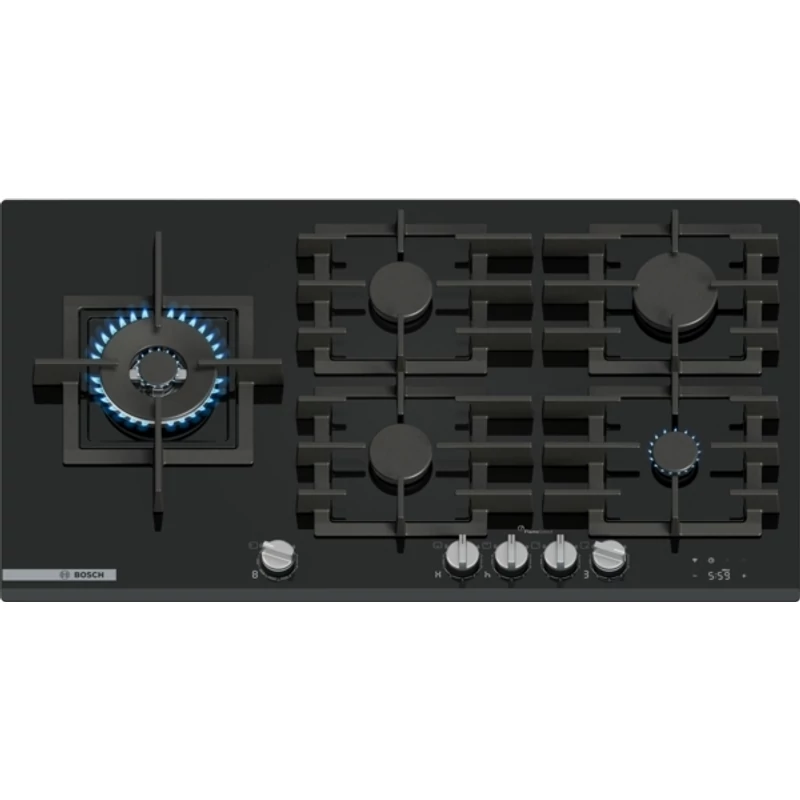 Bosch PRS9A6H40 beépíthető gázlap edzett üveg 90cm Serie8