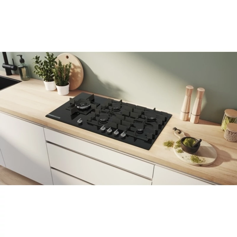 Bosch PRS9A6H40 beépíthető gázlap edzett üveg 90cm Serie8