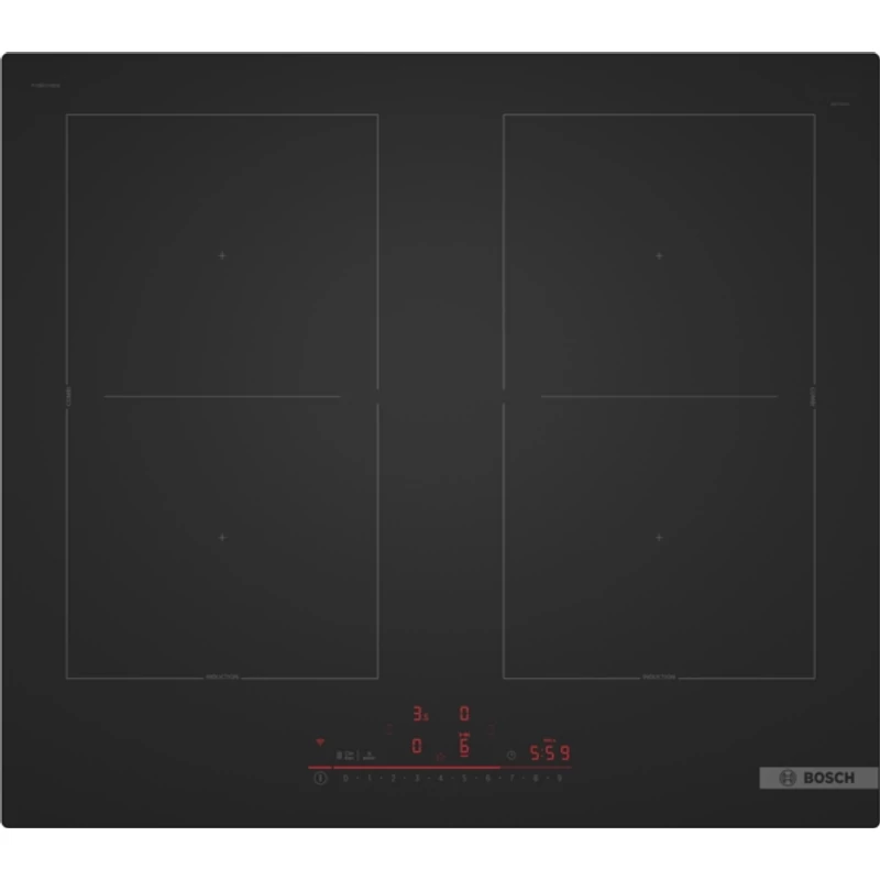 Bosch PVQ61CHB1E beépíthető indukciós főzőlap Matt Design felület 60cm Serie6