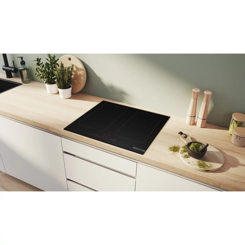 Bosch PVQ61CHB1E beépíthető indukciós főzőlap Matt Design felület 60cm Serie6