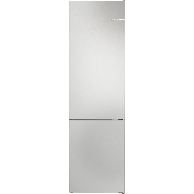 Bosch KGN392LCF szabadonálló alulfagyasztós hűtő szálcsiszolt acél színű Total NoFrost Serie4