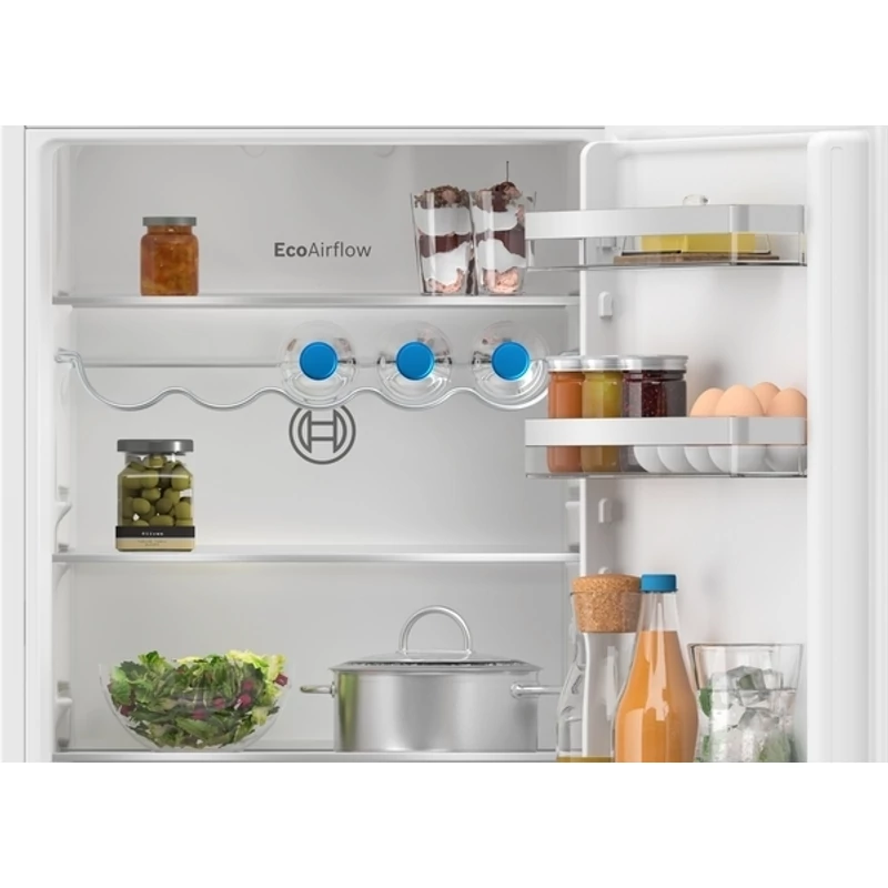 Bosch KIN86VFE0 beépíthető alulfagyasztós hűtőszekrény NoFrost 178cm Serie4